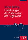 Einführung in die Philosophie der Gegenwart width=