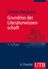 Buchcover Grundriss der Literaturwissenschaft