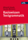 Buchcover Basiswissen Textgrammatik