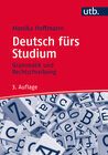 Buchcover Deutsch fürs Studium