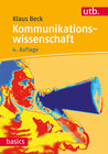 Buchcover Kommunikationswissenschaft