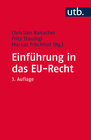 Buchcover Einführung in das EU-Recht