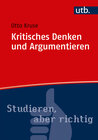 Buchcover Kritisches Denken und Argumentieren