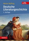 Buchcover Deutsche Literaturgeschichte