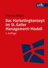 Buchcover Das Marketingkonzept im St. Galler Management-Modell