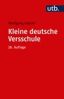 Buchcover Kleine deutsche Versschule