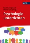 Buchcover Psychologie unterrichten