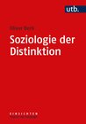 Buchcover Soziologie der Distinktion