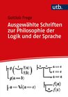 Buchcover Ausgewählte Schriften zur Philosophie der Logik und der Sprache