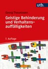 Buchcover Geistige Behinderung und Verhaltensauffälligkeiten