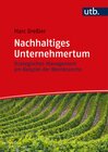Buchcover Nachhaltiges Unternehmertum