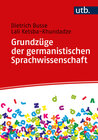 Buchcover Grundzüge der germanistischen Sprachwissenschaft