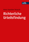 Buchcover Richterliche Urteilsfindung