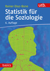Buchcover Statistik für die Soziologie