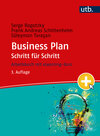 Buchcover Business Plan Schritt für Schritt