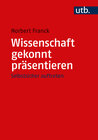 Buchcover Wissenschaft gekonnt präsentieren