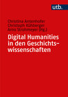 Buchcover Digital Humanities in den Geschichtswissenschaften