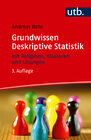 Buchcover Grundwissen Deskriptive Statistik