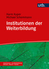 Buchcover Institutionen der Weiterbildung