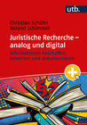 Buchcover Juristische Recherche – analog und digital