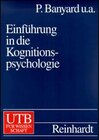 Buchcover Einführung in die Kognitionspsychologie