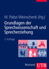 Buchcover Grundlagen der Sprechwissenschaft und Sprecherziehung