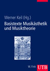 Buchcover Basistexte Musikästhetik und Musiktheorie