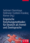 Buchcover Empirische Forschungsmethoden für Deutsch als Fremd- und Zweitsprache