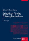 Buchcover Griechisch für das Philosophiestudium