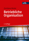 Buchcover Betriebliche Organisation