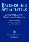 Buchcover Sprachatlas von Bayerisch-Schwaben (SBS) / Einführung