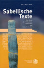 Buchcover Handbuch der italischen Dialekte / Sabellische Texte