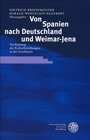 Buchcover Von Spanien nach Deutschland und Weimar-Jena