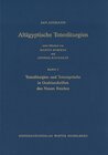 Buchcover Altägyptische Totenliturgien / Totenliturgien und Totensprüche in Grabinschriften des Neuen Reiches