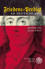 Buchcover Friedens-Predigt an Deutschland 1808