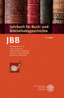 Buchcover Jahrbuch für Buch- und Bibliotheksgeschichte 5 | 2020
