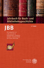 Buchcover Jahrbuch für Buch- und Bibliotheksgeschichte 7 | 2022