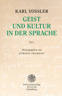 Buchcover Geist und Kultur in der Sprache / Teil 2 (Seite 119 bis 250 im Originalmanuskript)