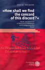 Buchcover 'How shall we find the concord of this discord?'