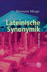 Buchcover Lateinische Synonymik