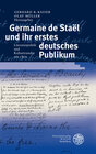 Buchcover Germaine de Staël und ihr erstes deutsches Publikum
