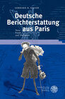 Buchcover Deutsche Berichterstattung aus Paris