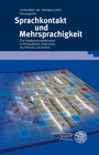 Buchcover Sprachkontakt und Mehrsprachigkeit