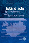 Buchcover Isländisch: Sprachplanung und Sprachpurismus