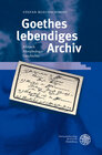Buchcover Goethes lebendiges Archiv