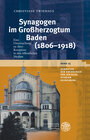 Buchcover Synagogen im Großherzogtum Baden (1806-1918)