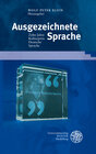 Buchcover Ausgezeichnete Sprache