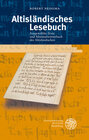 Buchcover Altisländisches Lesebuch
