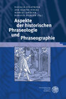 Buchcover Aspekte der historischen Phraseologie und Phraseographie