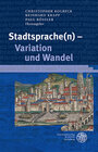 Buchcover Stadtsprache(n) - Variation und Wandel